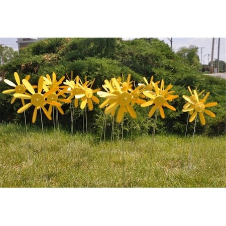 Beloit Plastics Beloit Plastics 854961003897 Early Blooming Spining Daisy; Yellow - Box of 12 854961003897